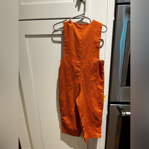 EUC smocked giraffe long Jon Jon farm pumpkin patch smock boys 3T - Picture 2 of 5